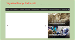 Desktop Screenshot of kanopi-indonesia.org